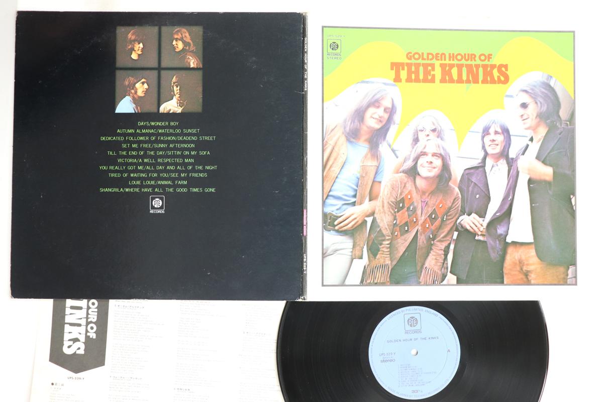 

LP Record KINKS - Golden Hour Of The Kinks UPS529Y PYE 1971 Japan Rock Used
