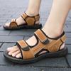 Sandals men's summer sports leisure beach slippers outside wear tide anti-slip wear-resistant men driving sandals D155