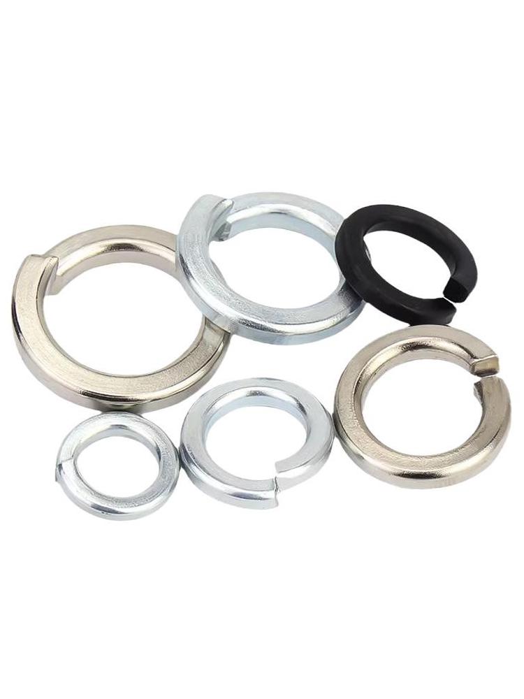 8.8 Grade Black Phosphate & Nickel-Plated 65 Manganese Spring Washer - Sizes M3 to M16
