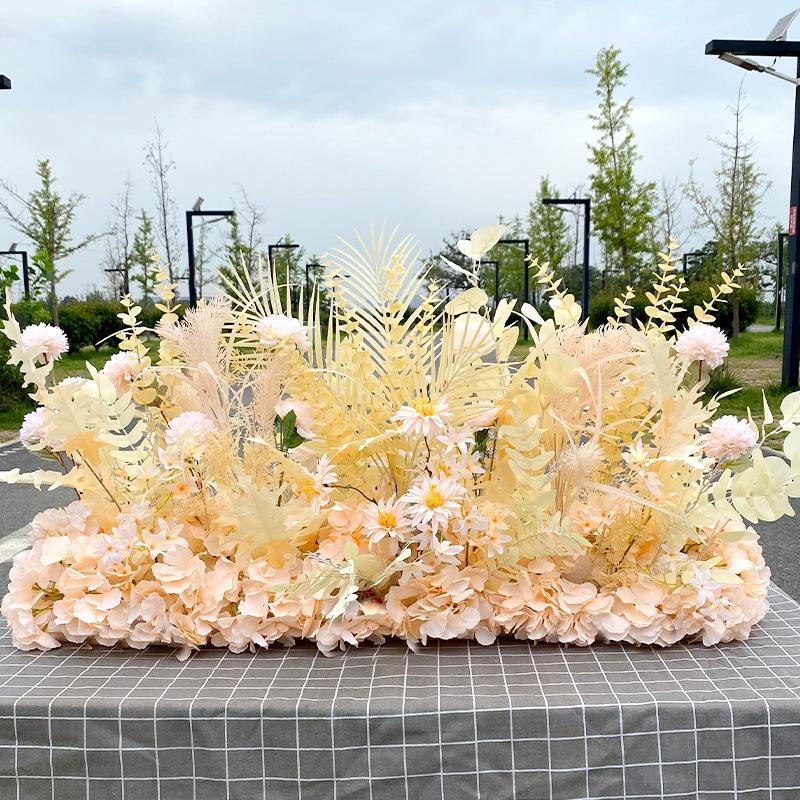 Silk Floral Wedding Aisle & Wall Decoration