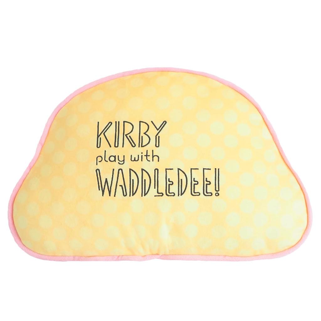 Sanei Boeki Kirby Play with Waddle Dee W40 X D10 X Plush KPWW03 Die-Cut Cushion, Friendship, H27cm, Toy,