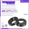Schwarze Aluminiumlegierung Senk-Dekorations-Kegelunterlegscheibe - Größen M2, M2.5, M3, M6, M8