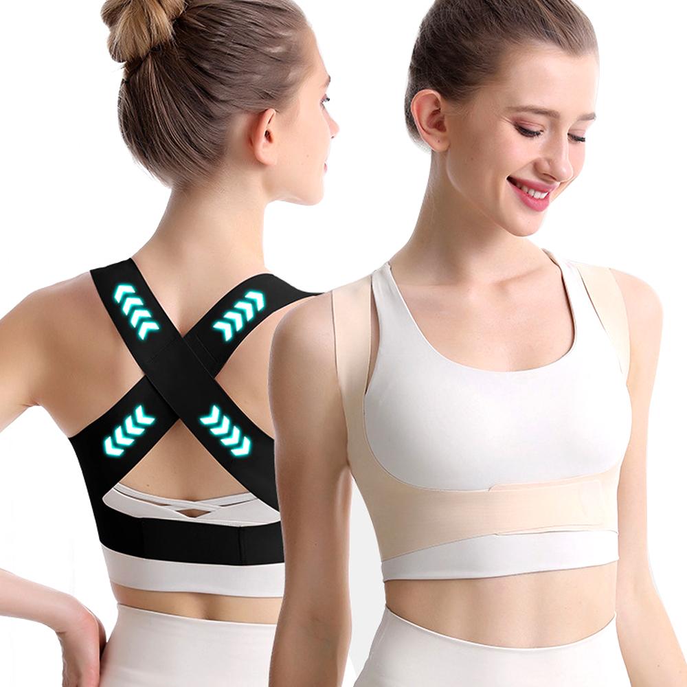 Adjustable Posture Corrector For Women Lightweight Back Brace Neck Shoulder Pain Relief Upper Back Support