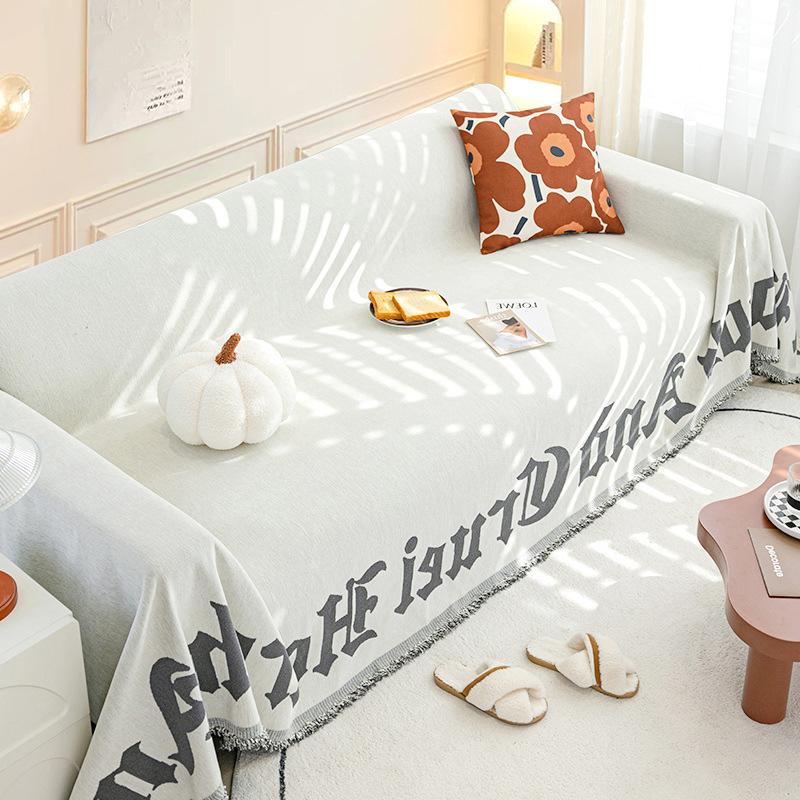 Nordic Cat-Proof Sofa Cover Chenille All-Inclusive Universal Sofa Cushion Sofa Blanket Four Seasons Universal Sofa Towel