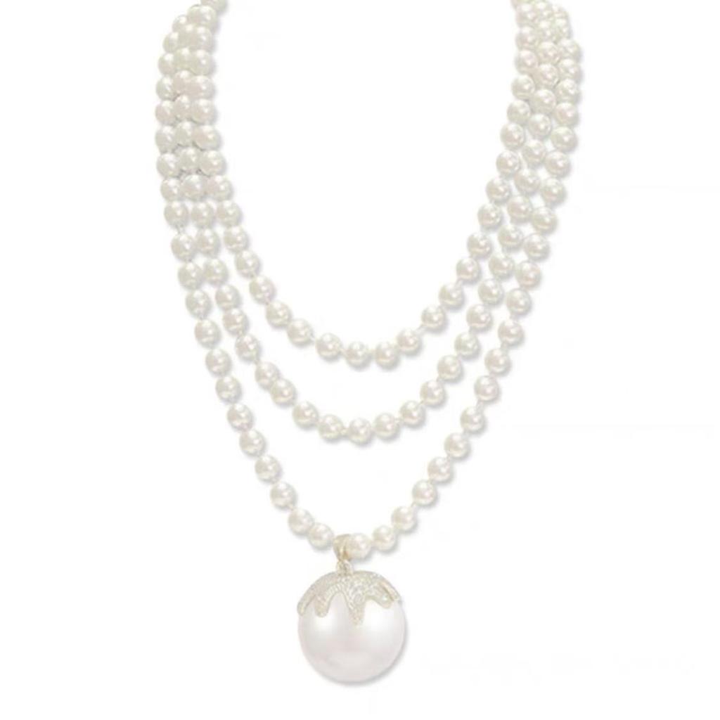 Elegant Pearl Sweater Necklace: Women's Luxury Fashion, Long Japanese & Korean Style