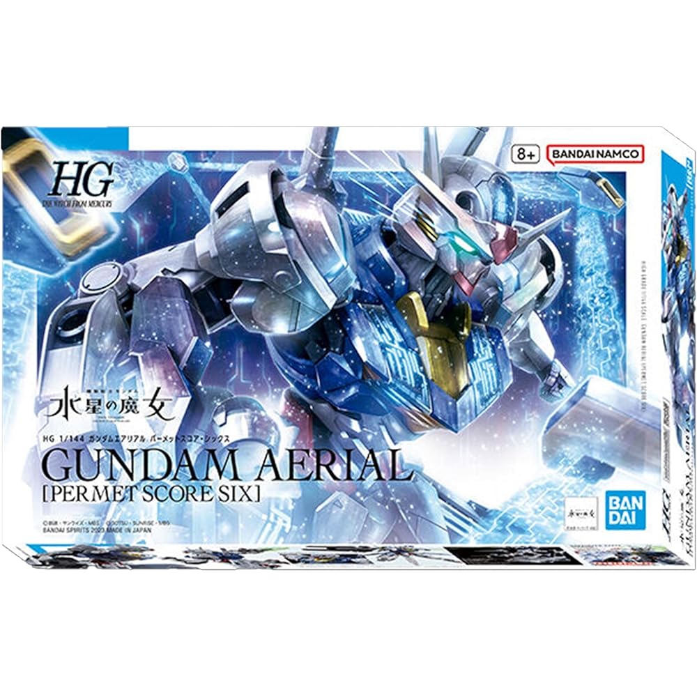 Bandai HG 1/144 Gundam Aerial Permet Score Six Model Kit Plastic Assembly Toy