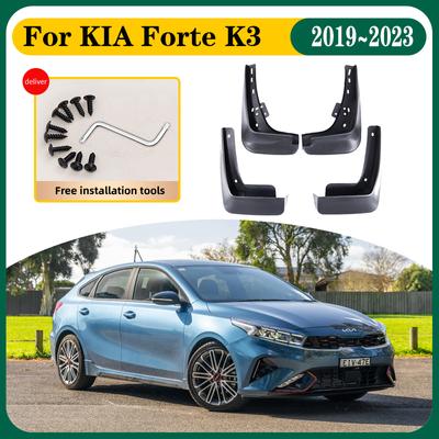 Auto Schmutzfänger für KIA Forte K3 GT 2022 Cerato BD ~2023 Auto Spritzschutz Schmutzfänger Spritzschutz Kotflügel vorne hinten