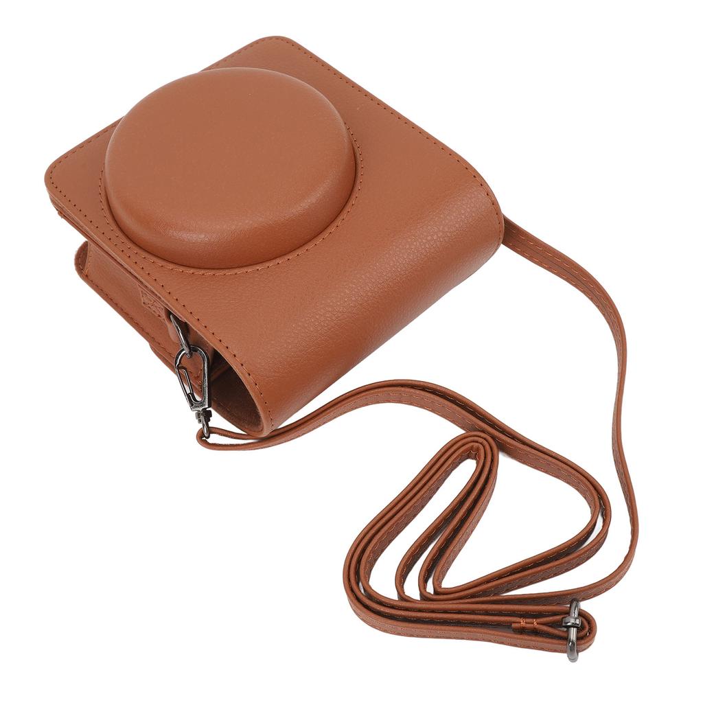 Camera Case with Strap for   99 Retro PU Leather  ive Storage Bag