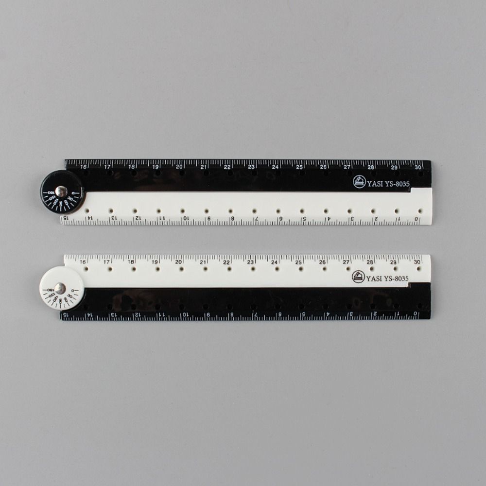 Drawing Straight Ruler Plastic Scale Ruler Graphic Folding Ruler  Student