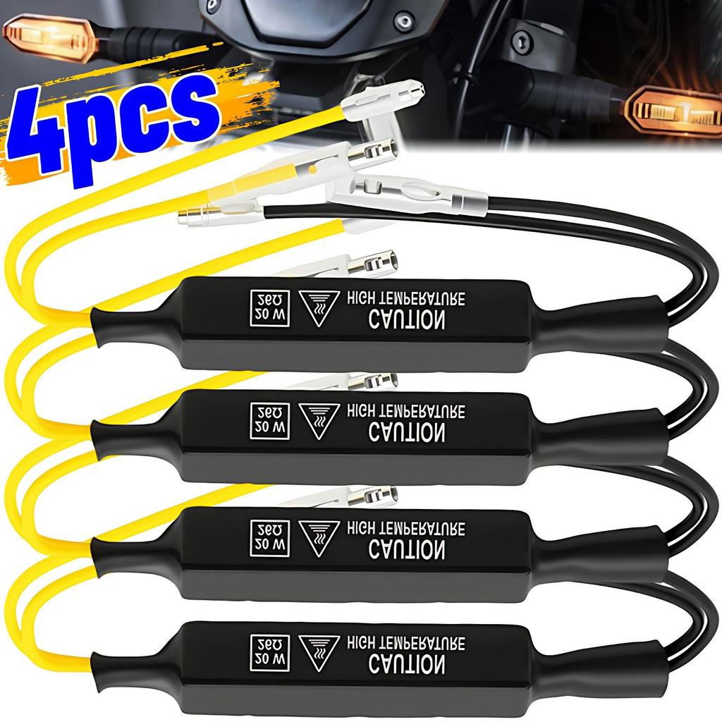 Indicator Load Resistor 12V 20W Solve Blinker Error 26 Ohm LED Turn Signal Lights Fault Decoder Motorcycle Flasher Accessories