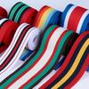 100CM Colorful Stripe Sports Women's Guard Clothing Pants Decorative Side Strips Clothing Accessories Weaving Strap Width4/5/6CM