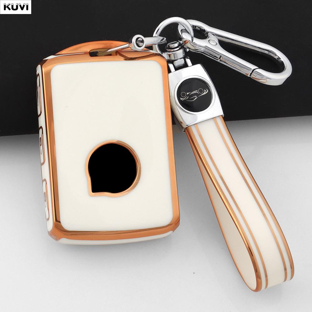 Tpu Car Remote Key Case Cover Shell Fob For Volvo S60 S90 Xc40 Xc60 Xc90 V60 V90 T5 T6 T8 Polestar 1 Polestar 2 Accessories Bag