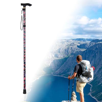 Opvouwbare Wandelstok Ouderen Draagbaar Mannen Lopen Buiten Backpacken Stijl A