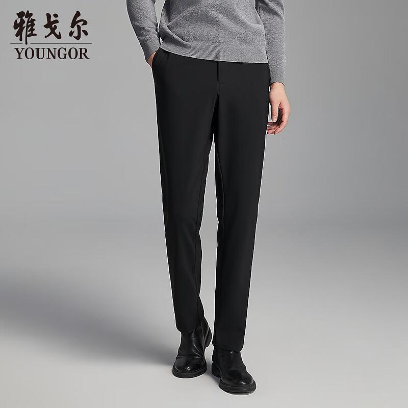 

YOUNGOR 2025 New High-Density Straight-Leg Knit Pants 34 175/84A