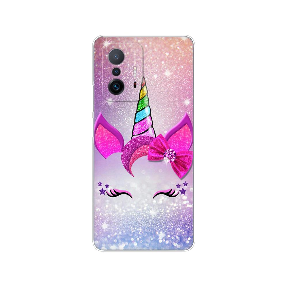 Pro Xiaomi 11T Pouzdro Pro Xiaomi 11T Pro Měkké Pouzdro Silikonový Kryt Zadní Strany Telefonu Pro Xiaomi11T mi 11 T 11TPro coque 6,67 palce nárazník TPU
