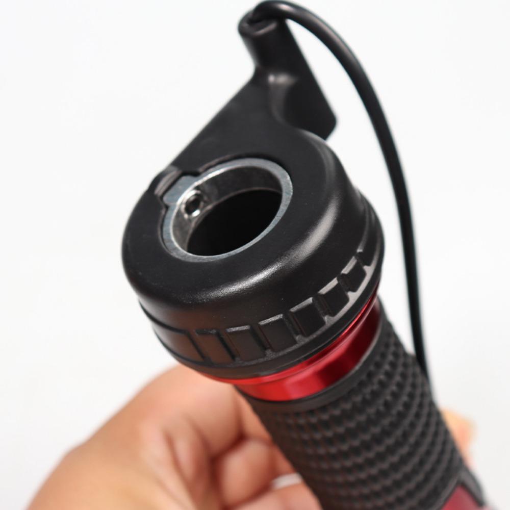 1pair Red&Black Twist-Throttle Line length 35/40cm Switch handle Electric Bike Bicycle Handlebars