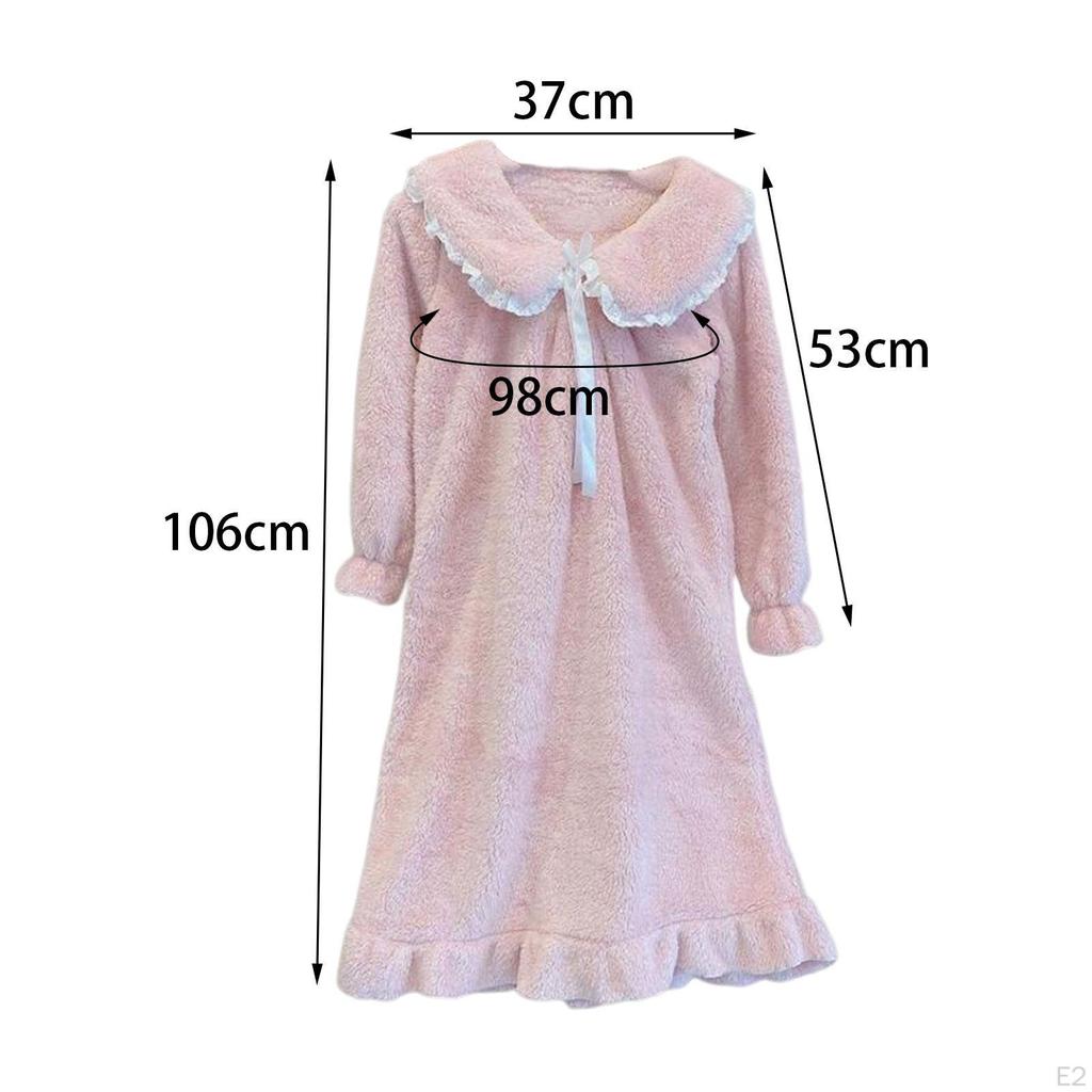 Ζεστό Νυχτικό για Γυναίκες - Ένα Μέγεθος για Όλες