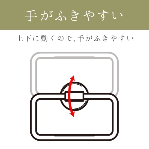 LEC Flat Towel Ring (Towel Rack) Adhesive Tape