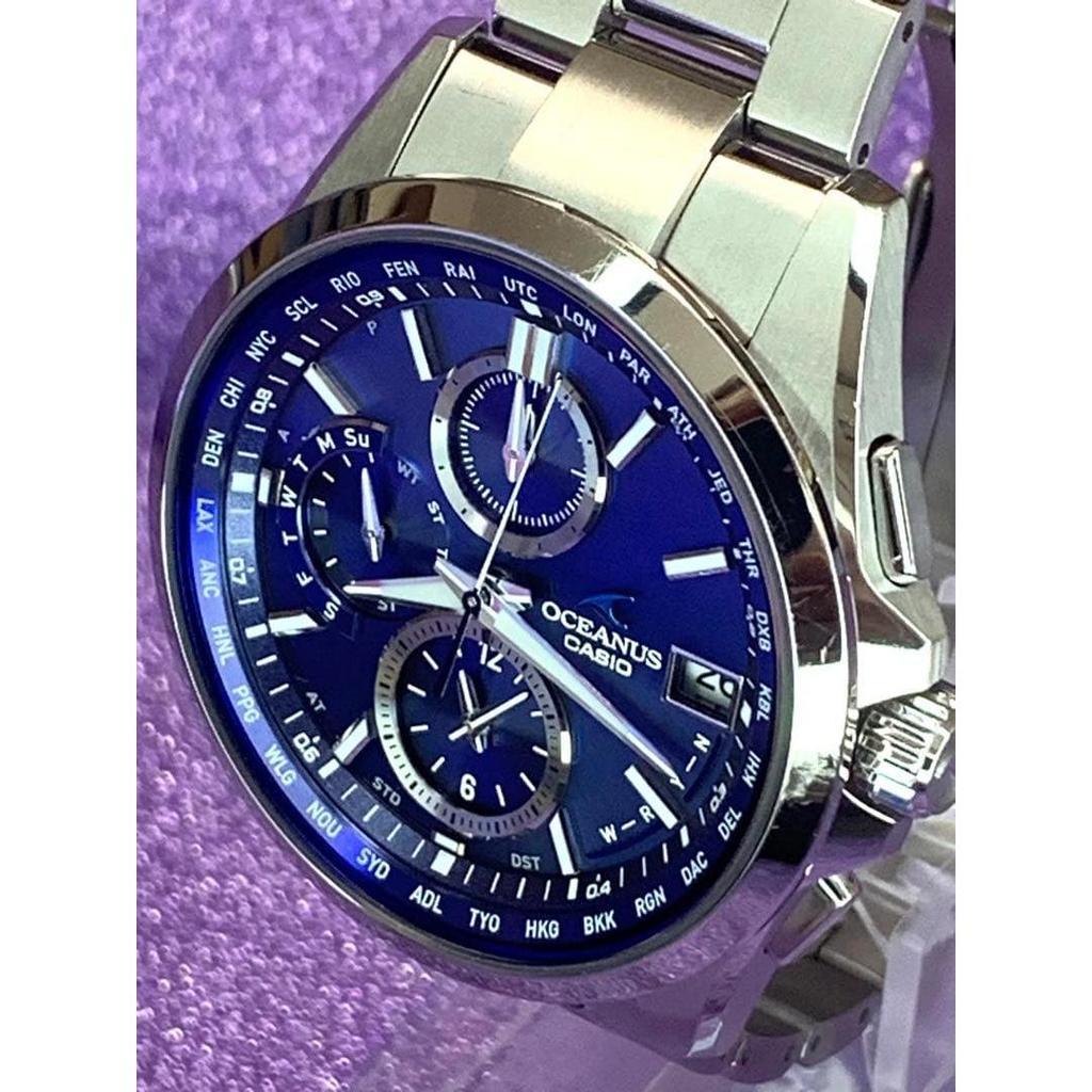 Used [Popular Model] Beautiful Condition Casio Oceanus OCW-T2600-2A2JF