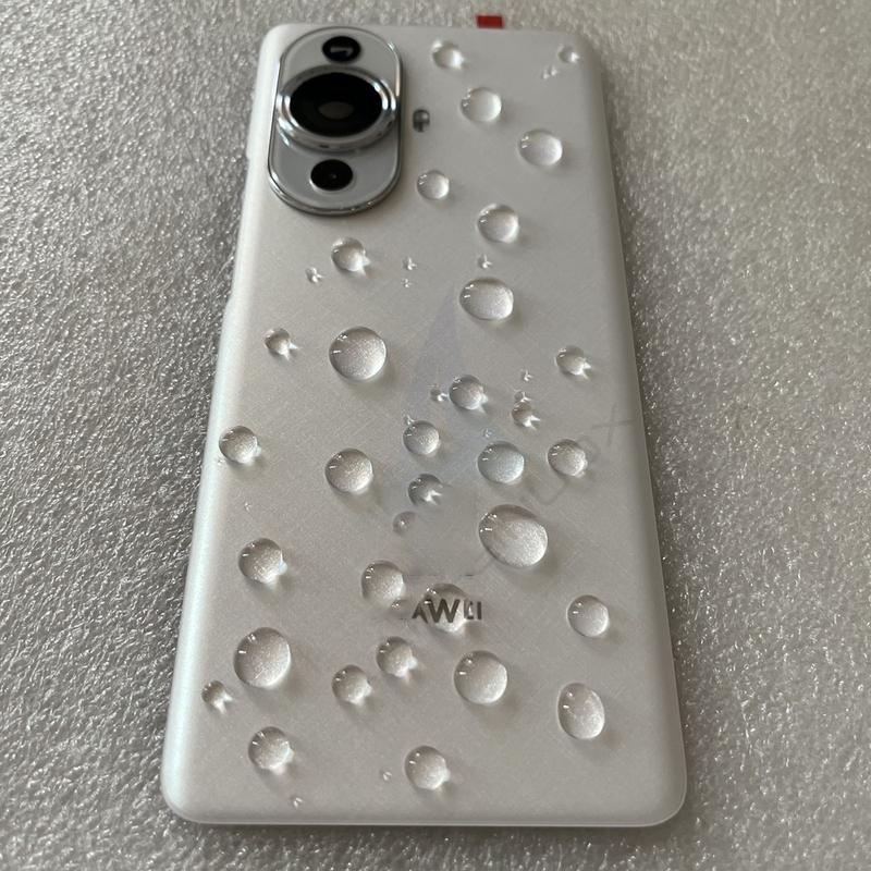 For Nova 11 Pro New Tempered Glass Back Cover For HW Nova 11 Pro Spare Parts Back Battery Cover + Camera Frame