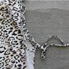 Women's Swimwear Sexy Leopard Printing Sling Bandage One-piece Swimsuit