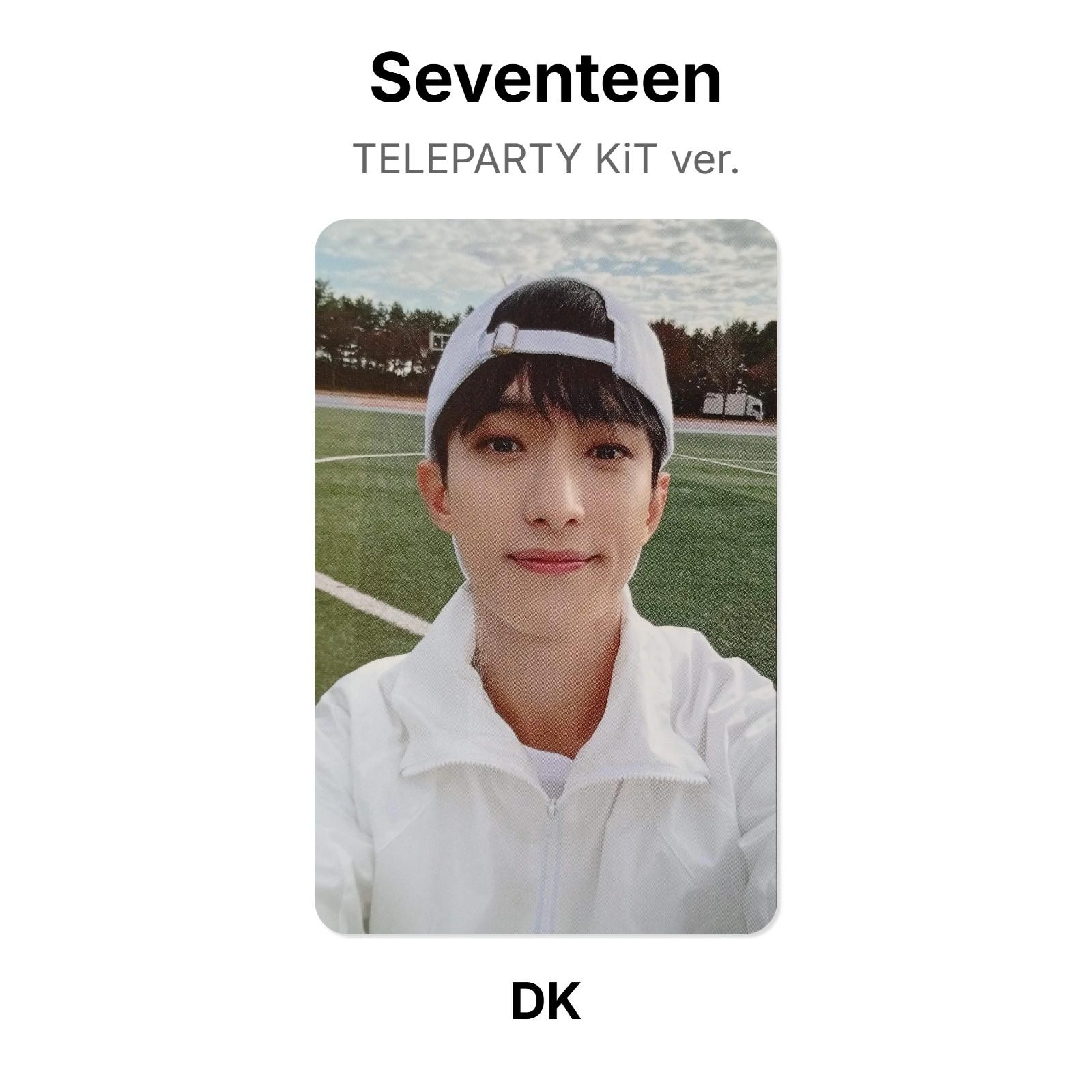 Seventeen TELEPARTY KiT ver. Official Photocard DK