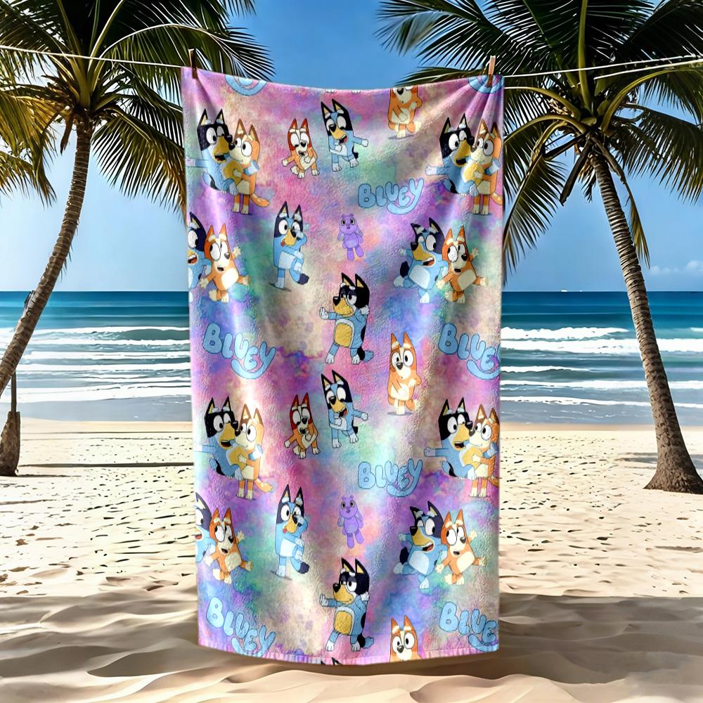 Bruy5 Beach Towel Quick-Dry Soft Microfiber Comfortable Lightweight