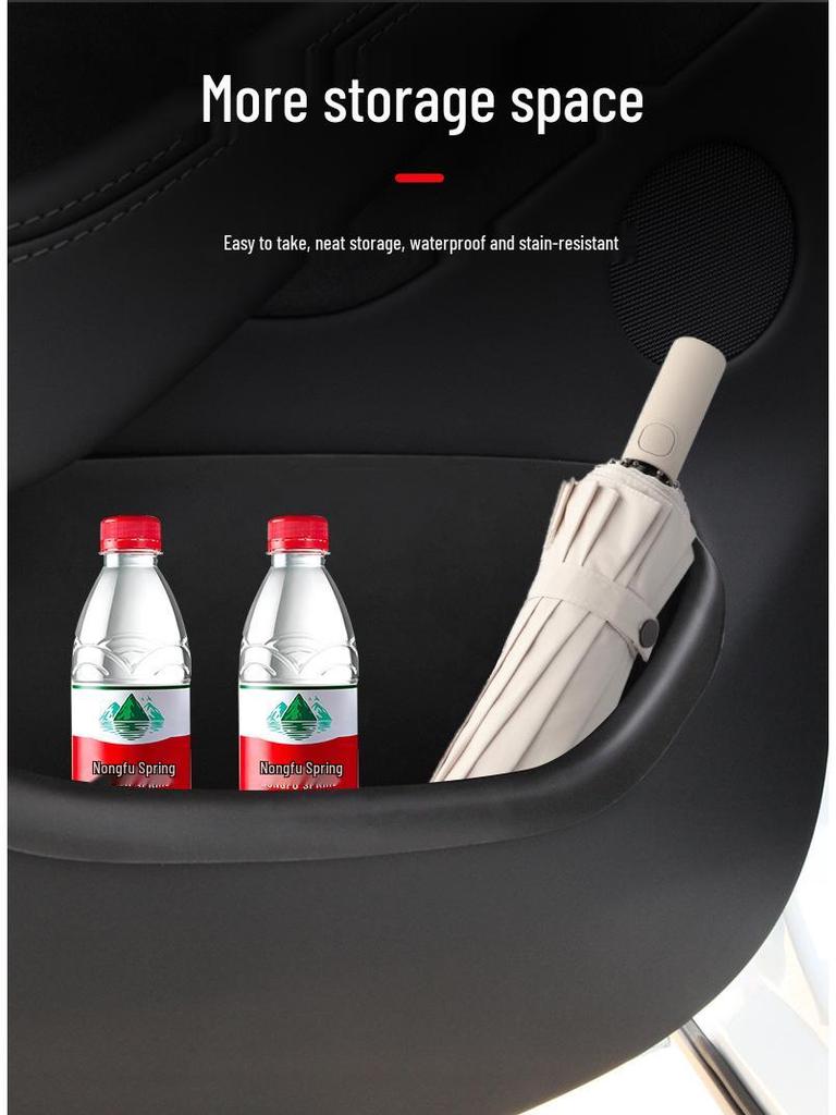 Tesla Model Y Door Recess and Interior Storage Boxes