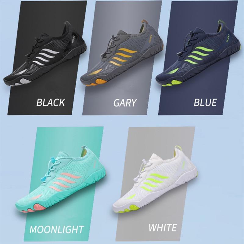 Pánské dámské prodyšné plážové boty na plavání Rychleschnoucí aqua ponožky Boty do bazénu Surfing Potápění Rybaření Brodění Tenisky