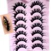 Fluffy Fairy Wet Look Manga Eyelashes Wispy Eyelash Extension Tool False Eyelash  Women Makeup