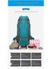 New Waterproof Multifunctional Outdoor Backpack: Camping, Sports, Mountaineering & Portable Storage Bag