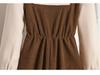 Girls' Autumn Preppy Style Two-Piece Dress - Trendy Children's Fashion