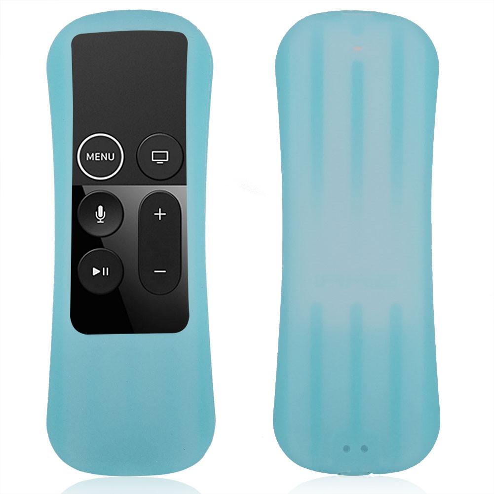 Shockproof Anti Slip Protective Silicone Cover Case for   TV 4 Remote Black