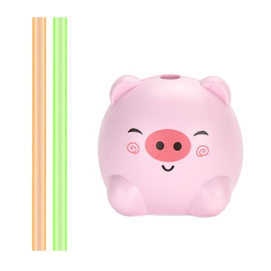 1 Set Cartoon Animal Sound Straw for Kids Cute Straw Topper for Baby Animal Party Favors Reusable Fun