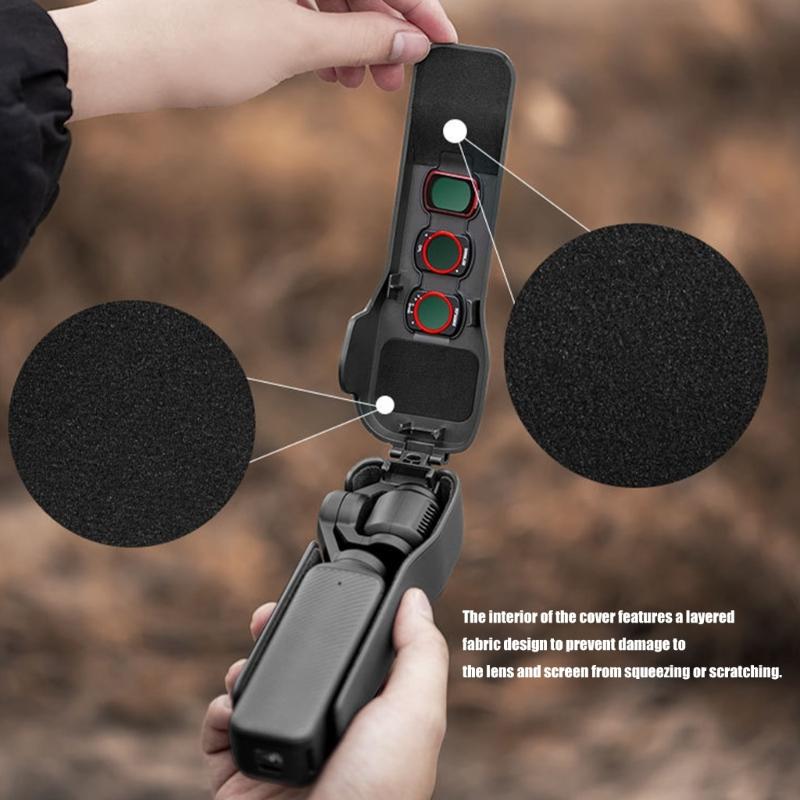 Durability Camera Cover With Impact Resistance Compactly Portable Structure for Pocket 3 Camera Protective Case Shell