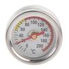 M20 X 1.5 Motoröltemperaturanzeige 0 bis 200 Grad Celsius Einfache Installation Langlebige Metall Motorrad Öl Temperaturanzeige