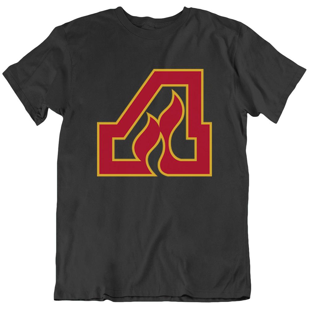 Хоккей Atlanta Flames WHA Ретро Спортивная Футболка Футболка Подарок Новая L