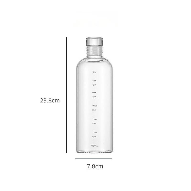 SX Time Marker Borosilicate Glass Cups (Set of 2)