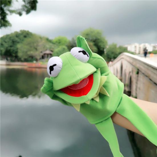 Peluche di peluche di rana dei cartoni animati ultra morbido e utile, bambola di peluche di compagnia