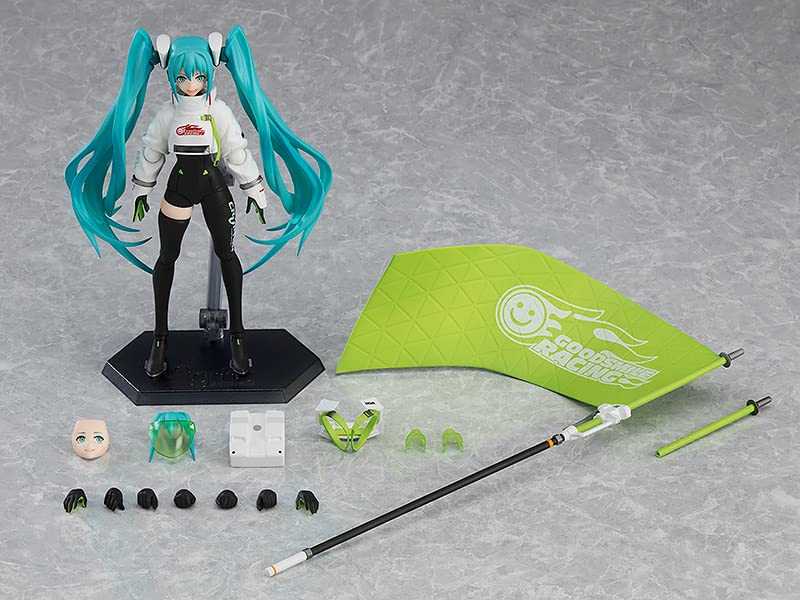 figma Hatsune Miku GT Project Racing Miku 2022 plastic painted movable figure ver. Non-scale