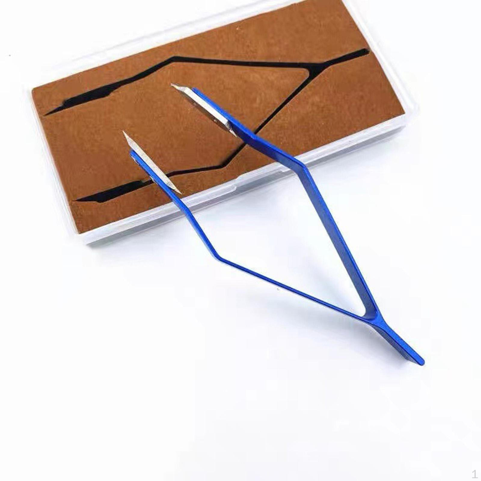 

Набор прецизионных инструментов для часовых ремешков, позволяющий легко снять пружинный стержень синий