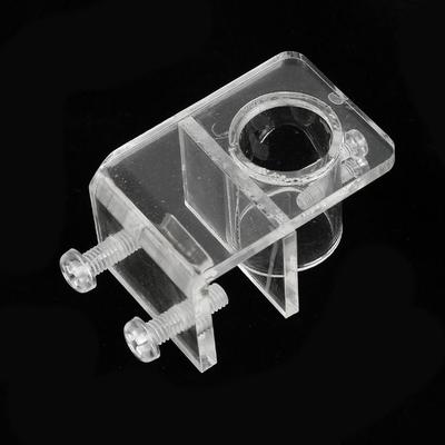 High Transmittance Aquarium Water Pipe Clamp Transparent Aquarium Pipe Holder  Fish Tank