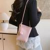 Candy Color Leather Trend Shoulder Bag PU Leather Mini Summer Shoulder Bags  Summer