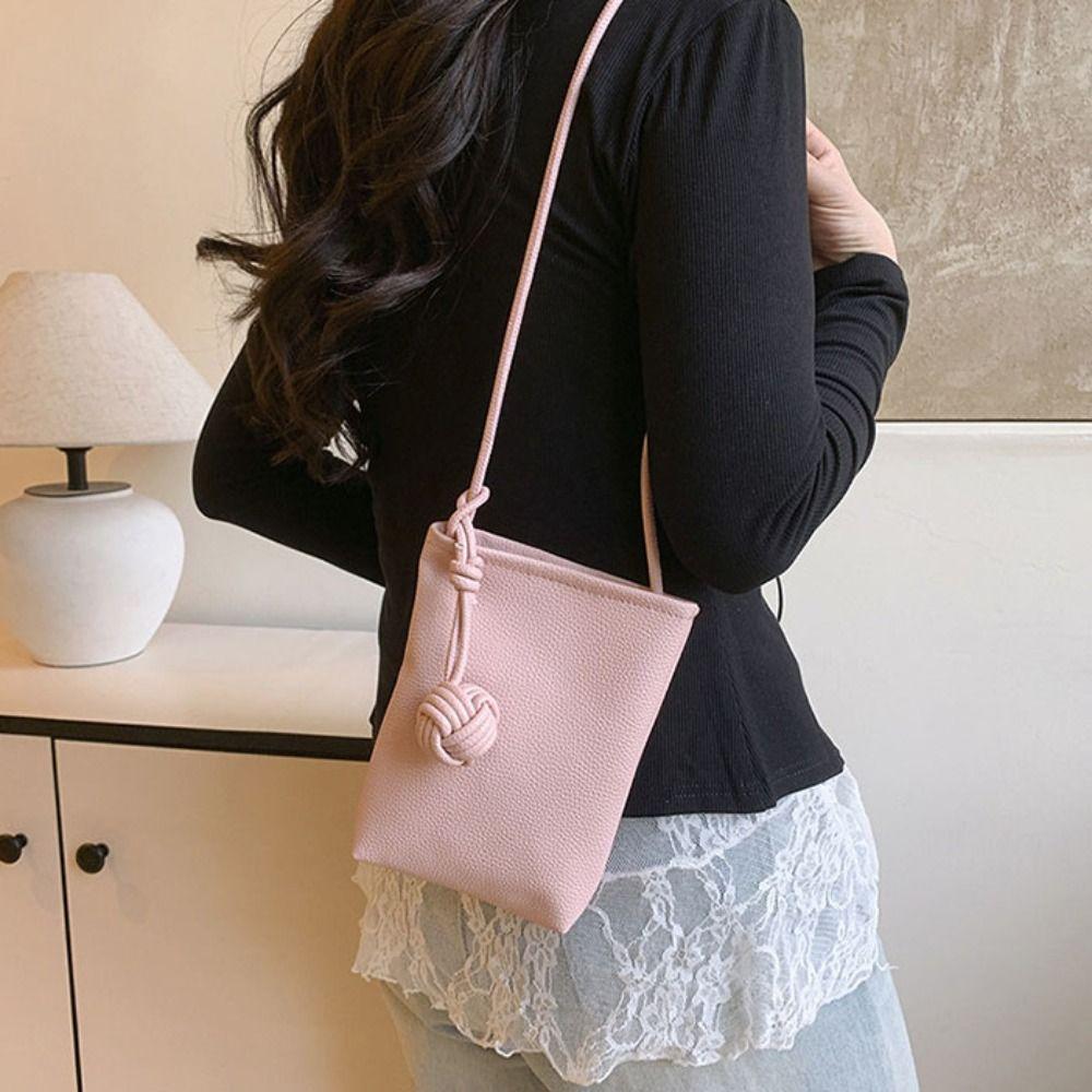 Candy Color Leather Trend Shoulder Bag PU Leather Mini Summer Shoulder Bags Summer