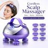4 Claws Cordless Scalp Massager Waterproof Cat Head Scratcher High Quality Head Massager