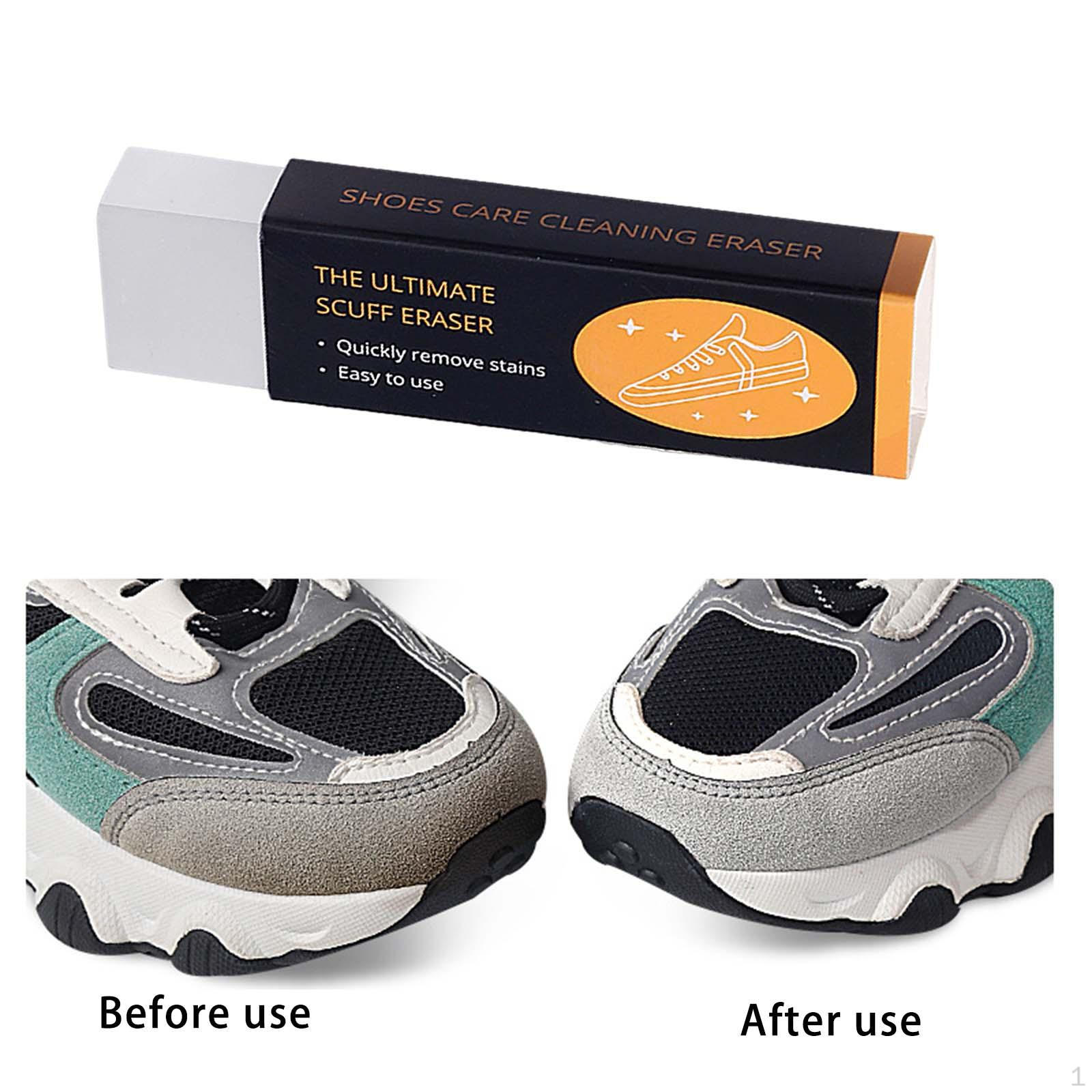 

Очиститель, средство для чистки обуви удаляет потертости и пятна, резиновый блок для ухода за кроссовками, чистый