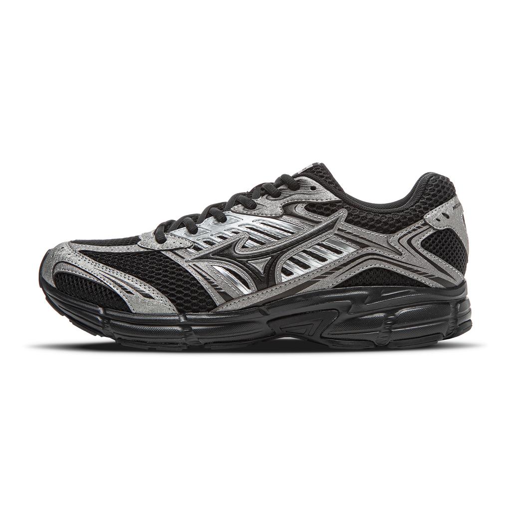 Mizuno Speed 2010 Comfortable Versatile Fashionable Durable Low-Top Running Shoes Unisex Sneaker Black Silver D1GH251703