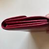 Used Louis Vuitton Epi Leather Long Wallet Red