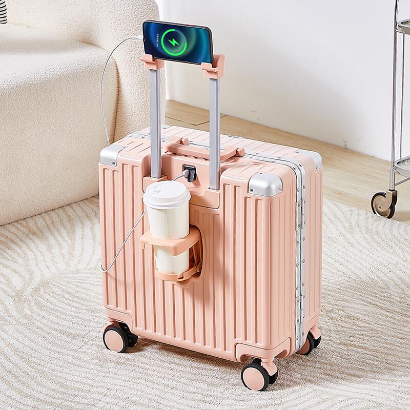 Lightweight Aluminum Frame Carry-on Spinner Luggage