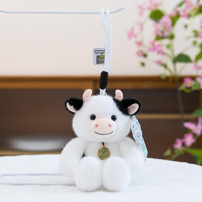 Running Animal Doll Plush Toy Cute Panda Bag Keychain Doll Doll Gift